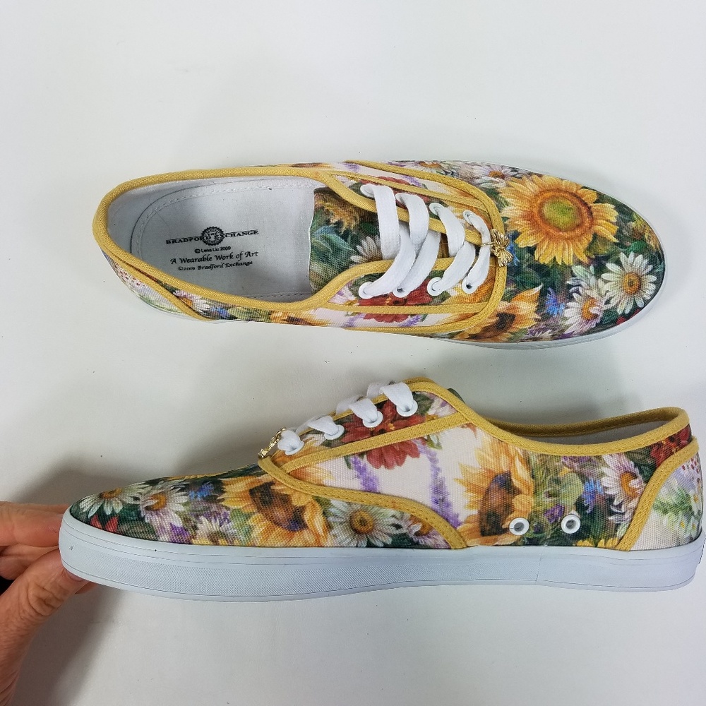 Bradford Exchange LENA LUI SunFlower W9.5 Canvas
